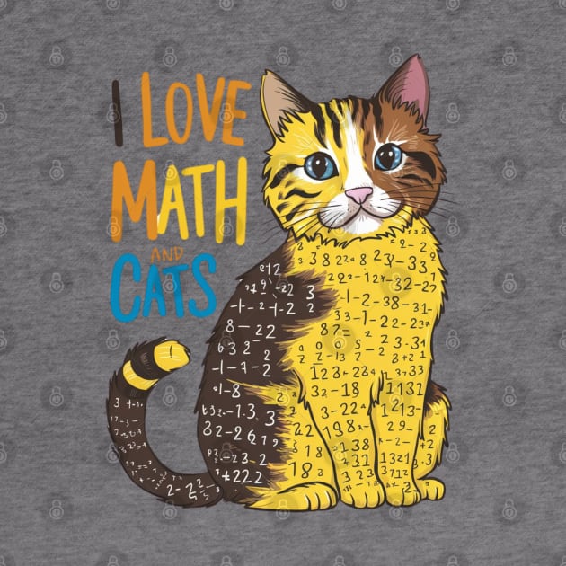 I love math and cats by YolandaRoberts